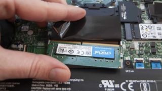 Upgrading RAM in a laptop