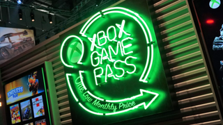 Xbox Game Pass sign 